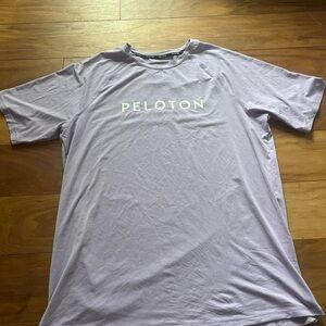 Peloton Men's Light Purple Short Sleeve Tee